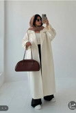 مانتو ترنج کت بارانی بلند زنانه چاکدار پاییزه روزانا مدل یقه انگلیسی